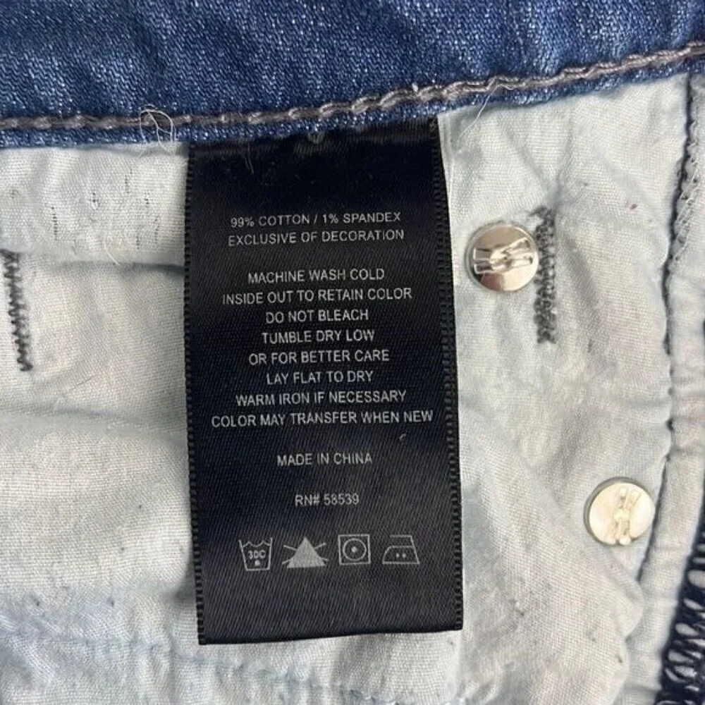 Kut from the Kloth Stevie Jeans Straight Leg Mid-Rise Denim 10 - Picture 10 of 11